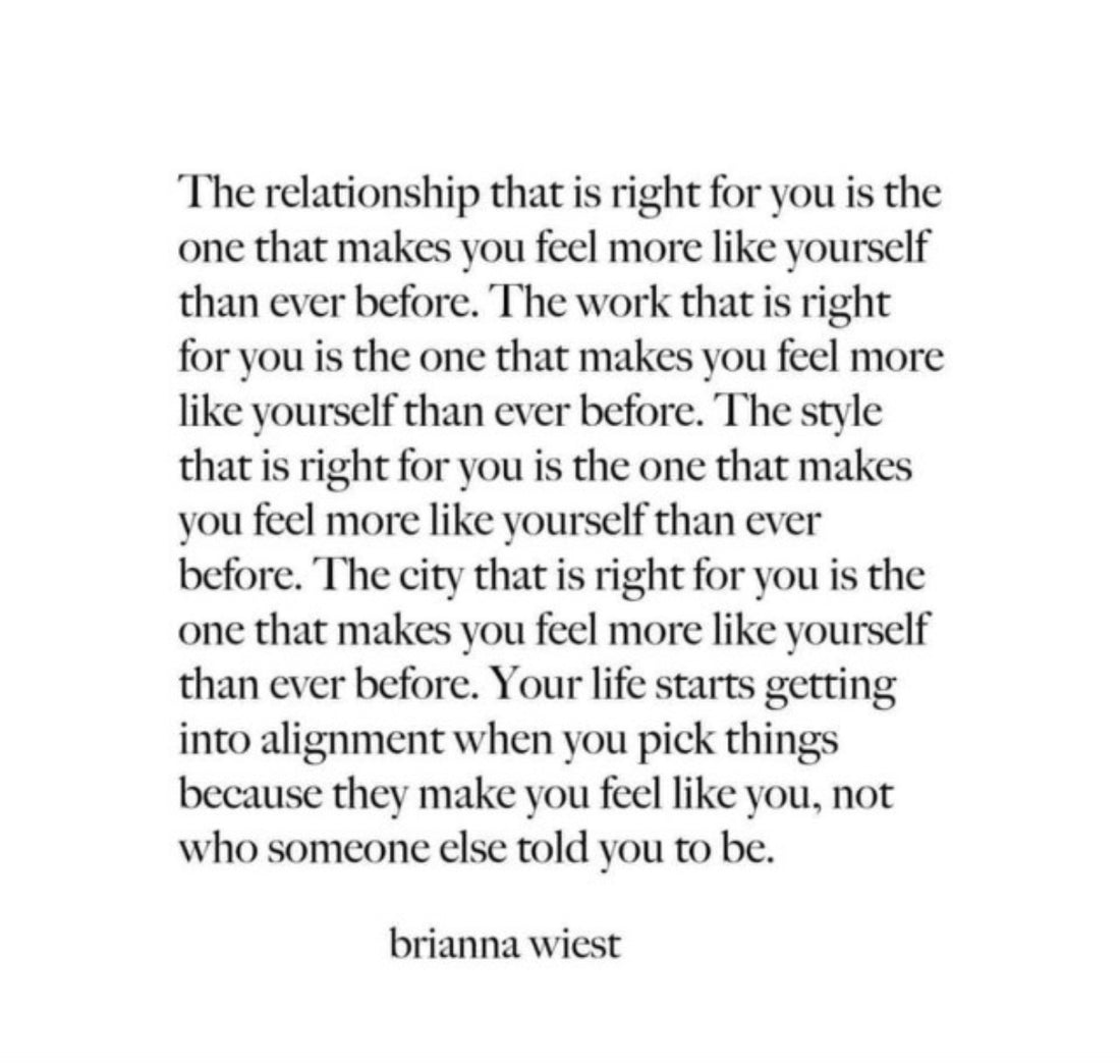 Be intentional