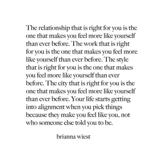 Be intentional